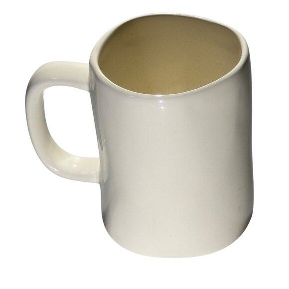 Rae Dunn Artisan Collection By Magenta Ceramic Mug White "COCOA" 18 Oz - Picture 3 of 8